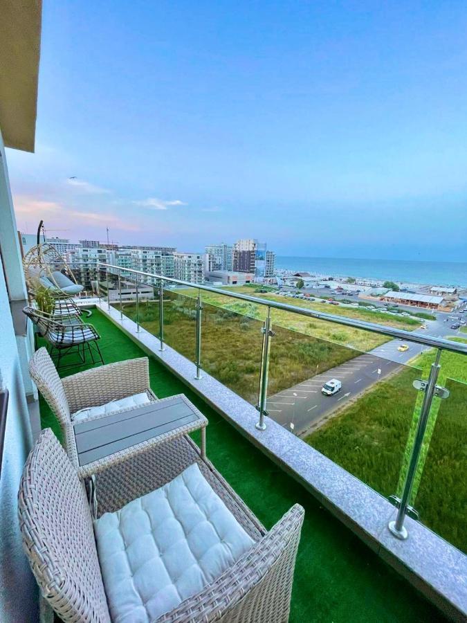 Aqua Vista Nuba - Vedere Top La Mare Si Lac - Apartament 2 Camere Summerland - Mamaia Buitenkant foto