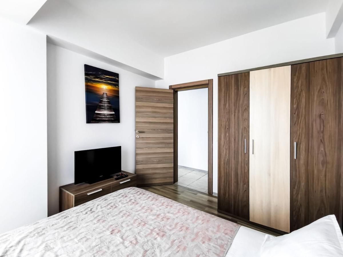 Aqua Vista Nuba - Vedere Top La Mare Si Lac - Apartament 2 Camere Summerland - Mamaia Buitenkant foto