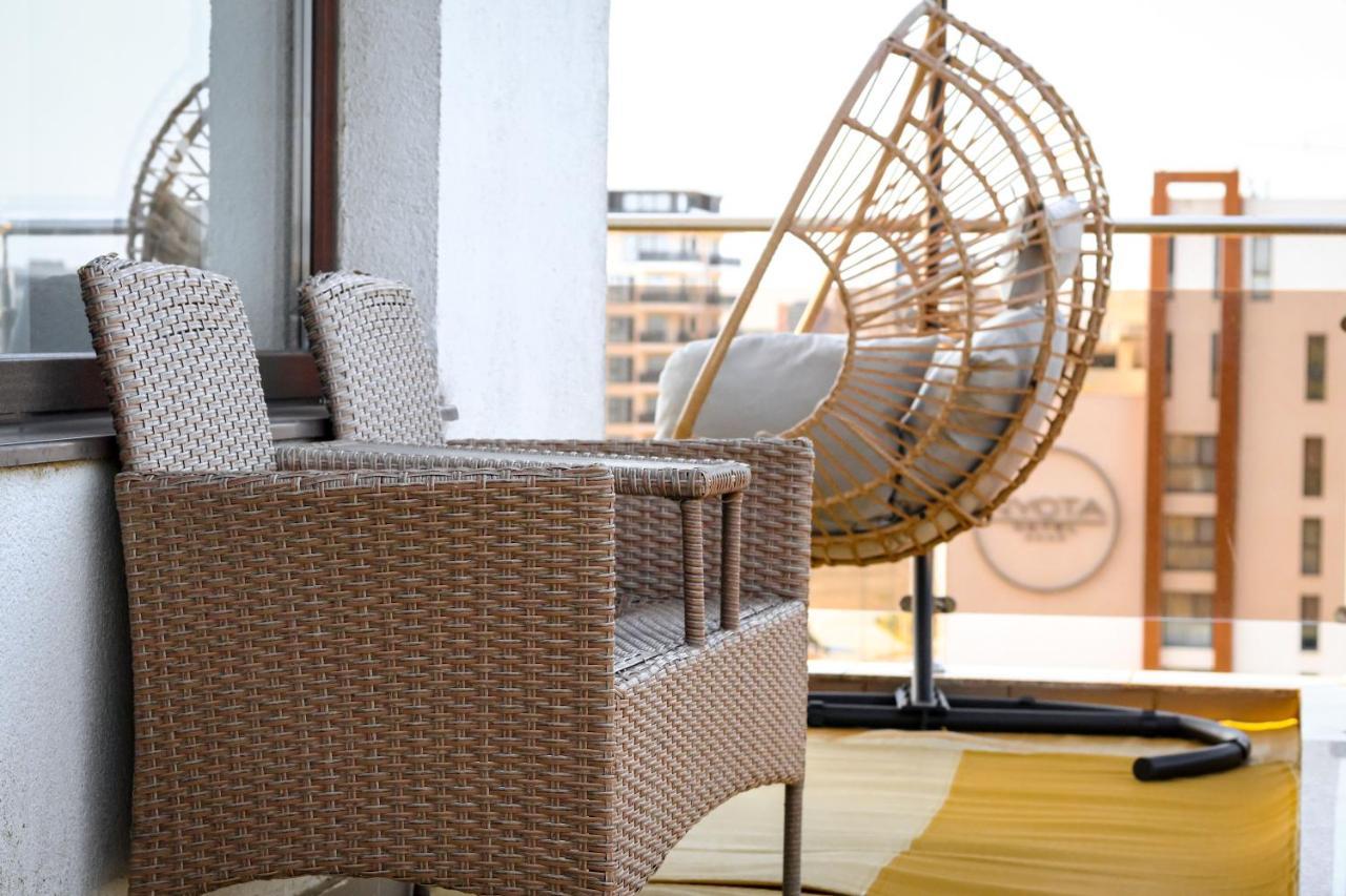 Aqua Vista Nuba - Vedere Top La Mare Si Lac - Apartament 2 Camere Summerland - Mamaia Buitenkant foto