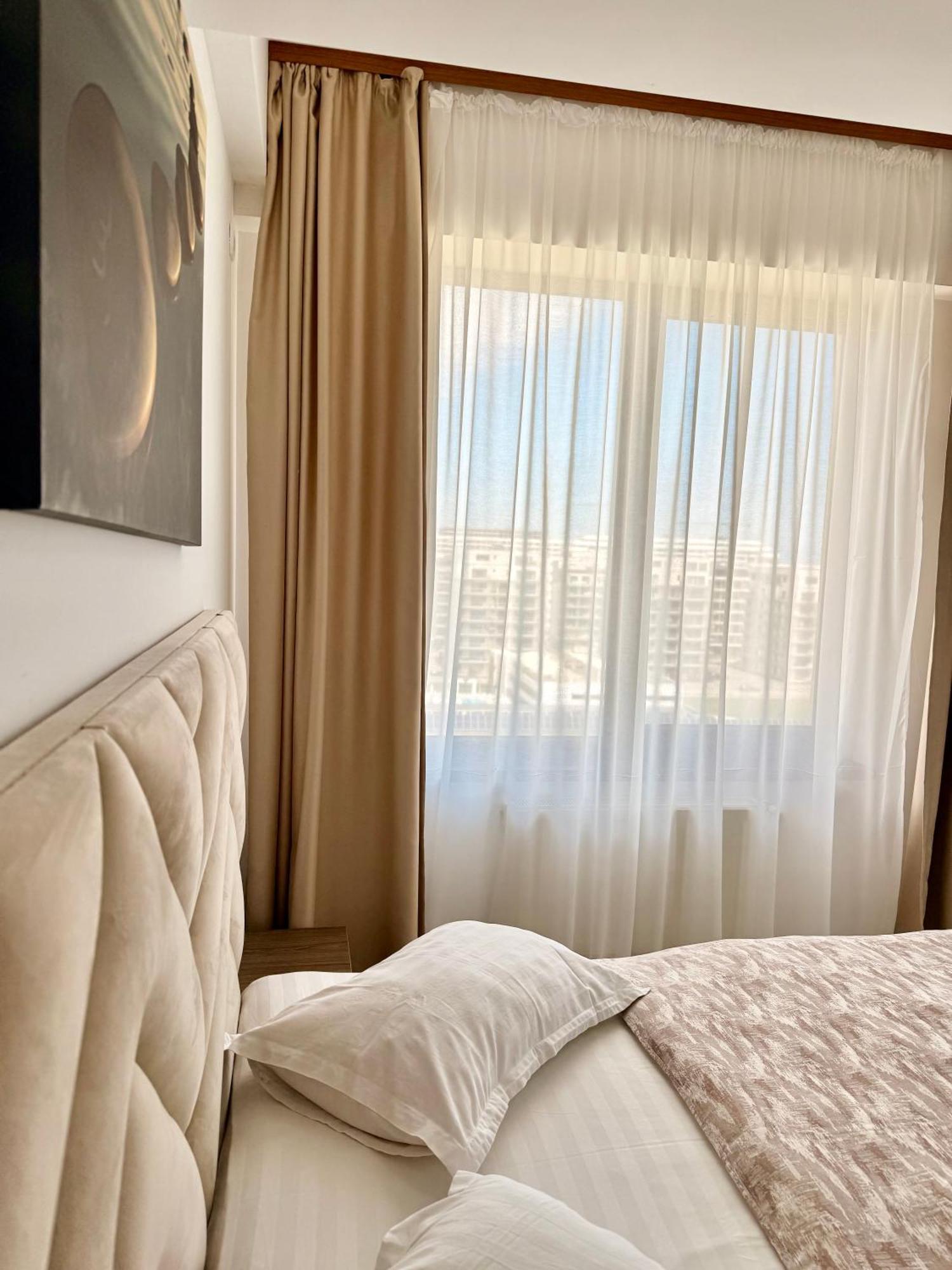 Aqua Vista Nuba - Vedere Top La Mare Si Lac - Apartament 2 Camere Summerland - Mamaia Buitenkant foto